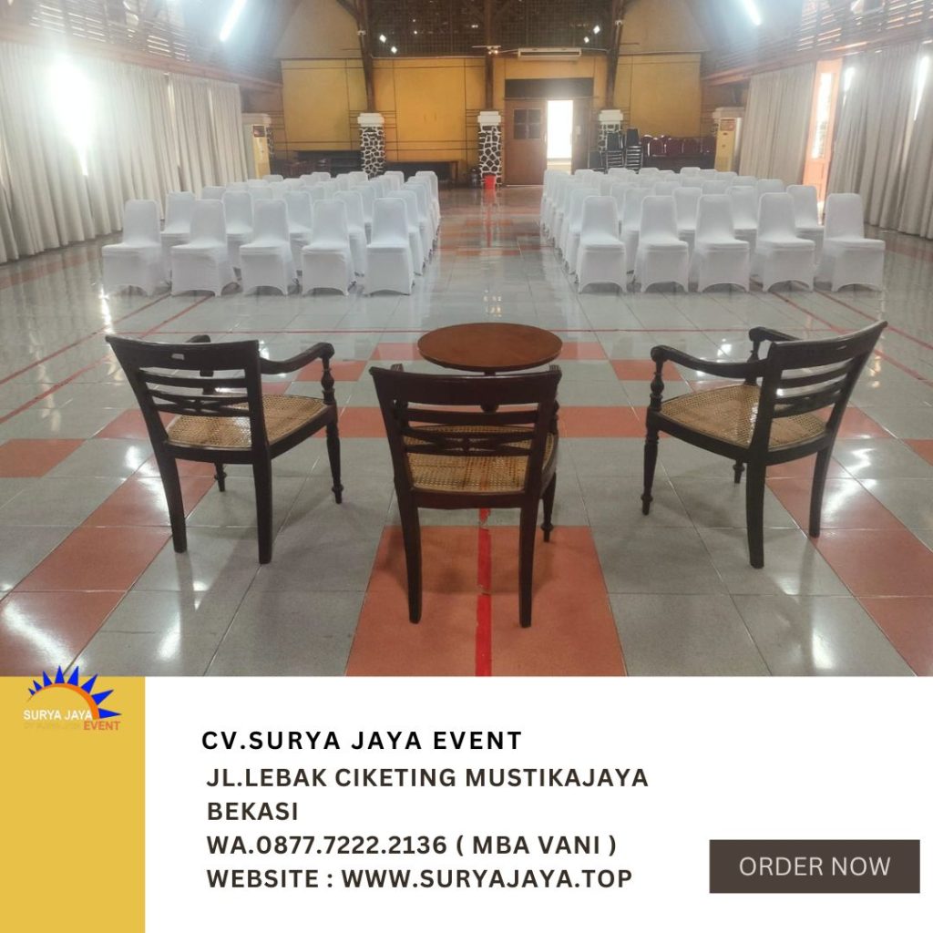Sewa Kursi Event Cover Stretch Putih Jakarta