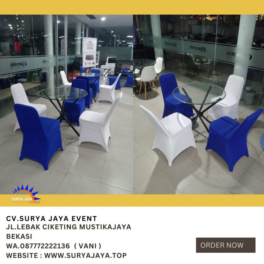 Sewa Meja Dealing Kaca Event JCC Senayan Jakpus