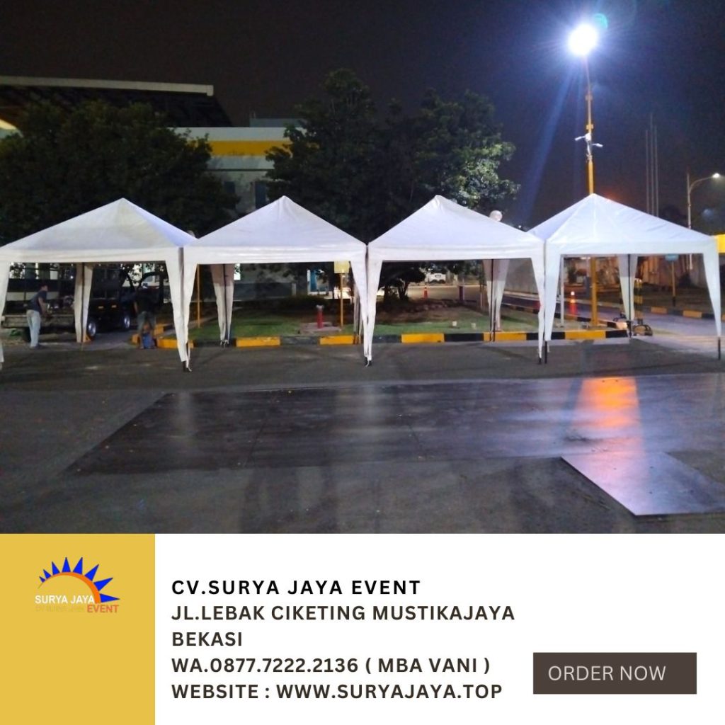 Sewa Tenda Bazar 3x3m Area Bogor Bekasi Cikarang