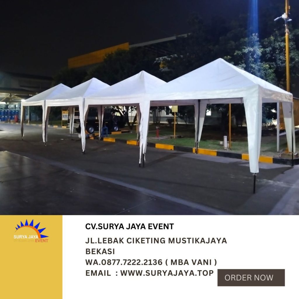 Sewa Tenda Bazar 3x3m Area Bogor Bekasi Cikarang