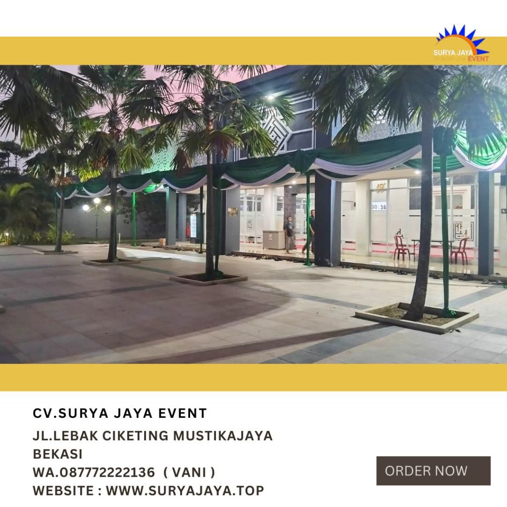 Sewa Tenda Plafon Ukuran 4x18m Cibubur Jaktim