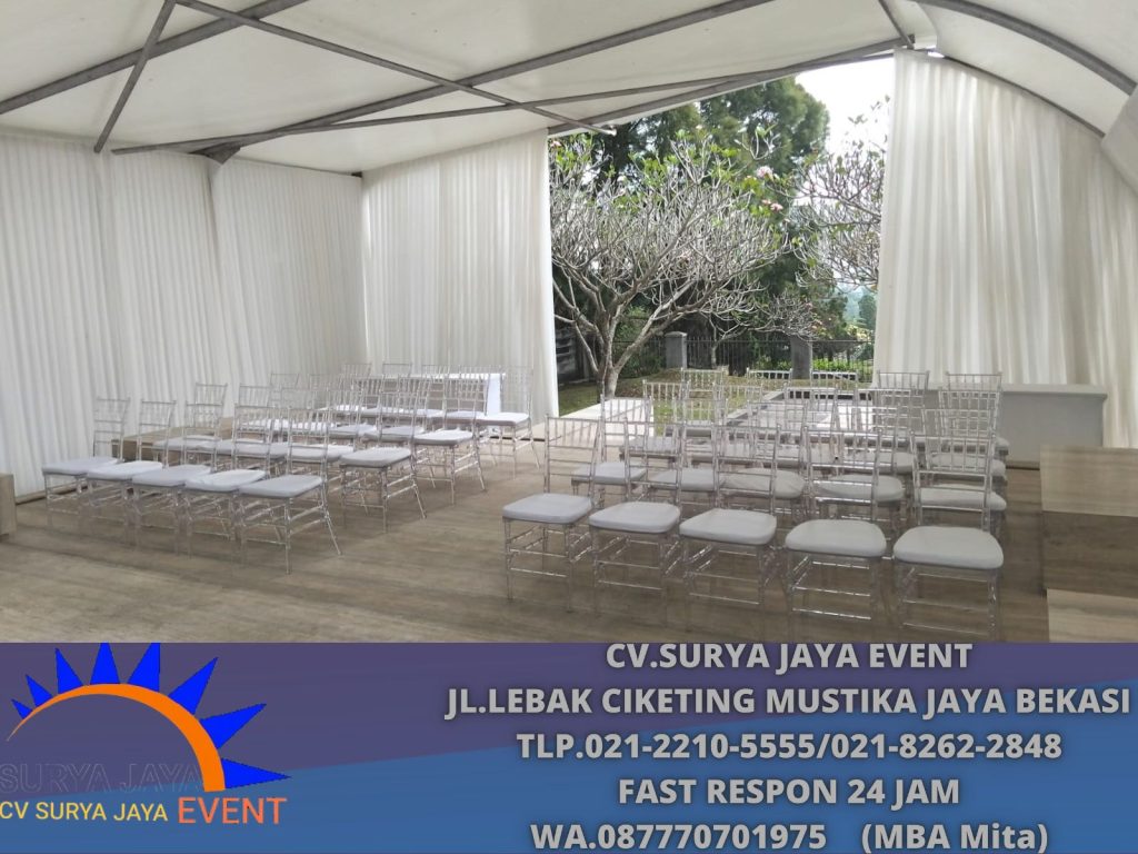 Rental Tiffany Acrylic Chairs Jakarta