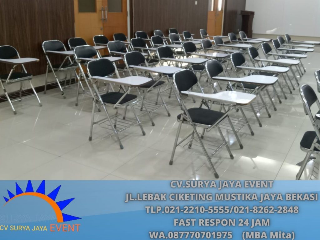 Sewa Kursi Kuliah lipat Event Westerindo Bekasi
