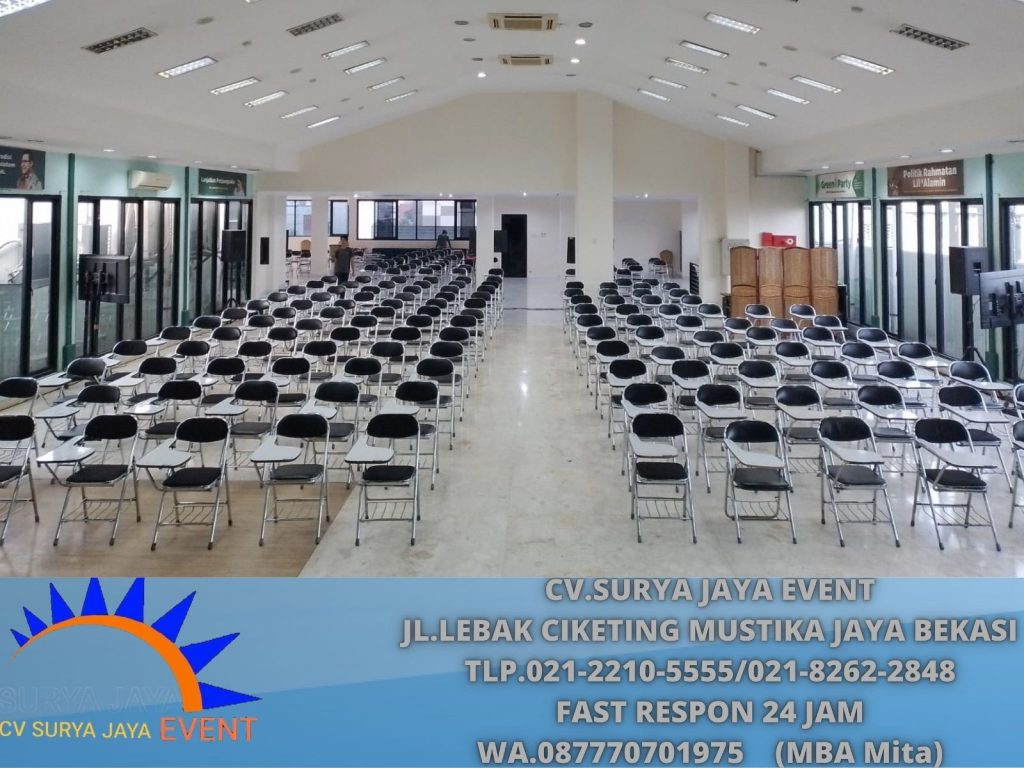 Sewa Kursi Kuliah lipat Event Westerindo Bekasi