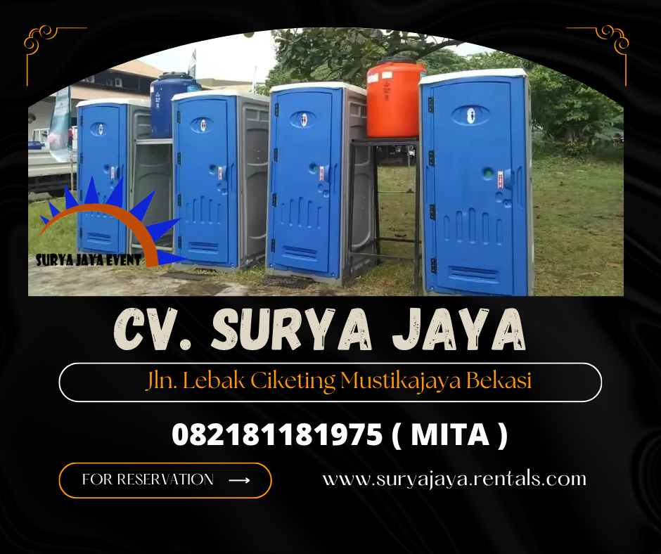 Sewa Toilet Portable Event di Monas Jakpus
