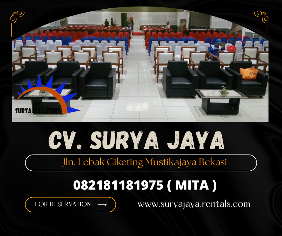 DISEWAKAN SOFA KOTAK HITAM MINIMALIS DI JAKARTA