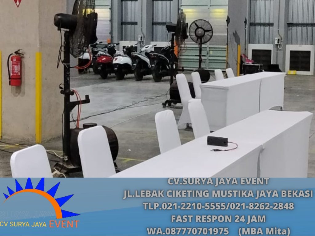 Rental Misty Fan,Meja,Kursi Cikarang Bekasi