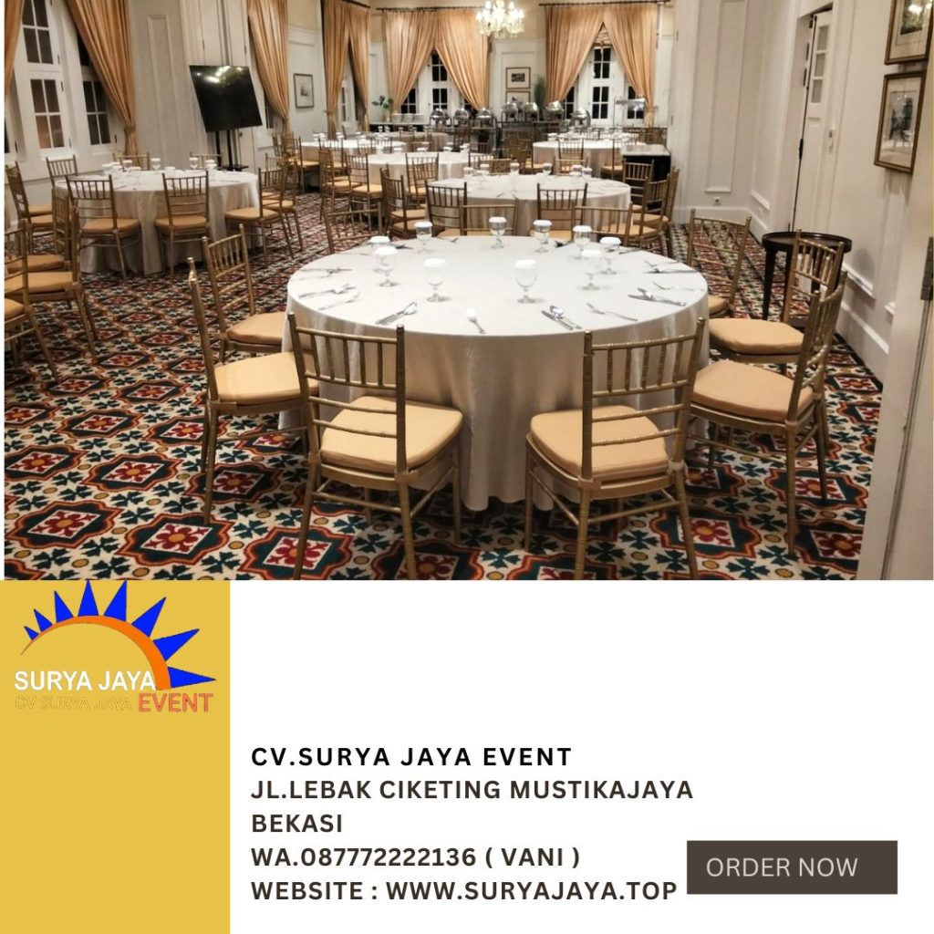 Rental Kursi VIP Olivia,Tiffany Bahan Acrylic Dan Kayu Jakarta