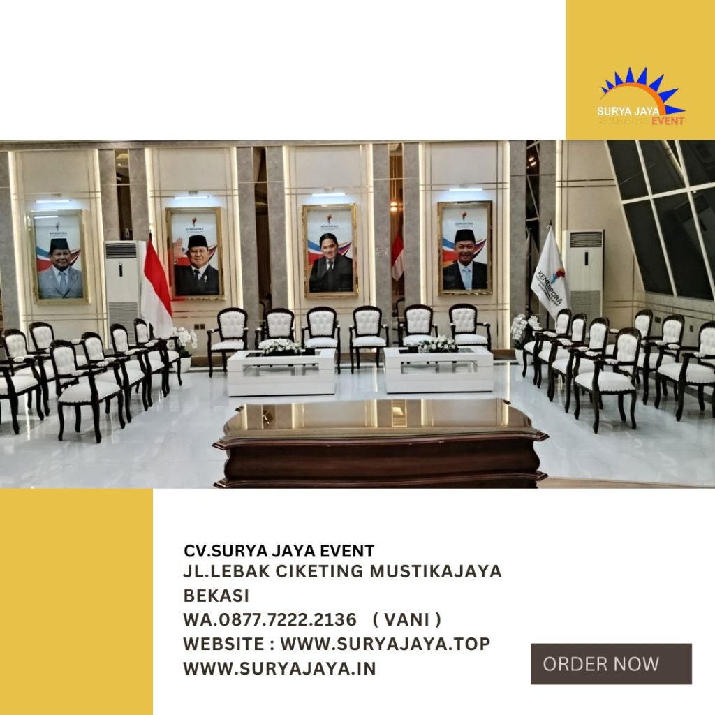 Sewa Arm Chairs,Sewa Tirai Hitam Jakarta