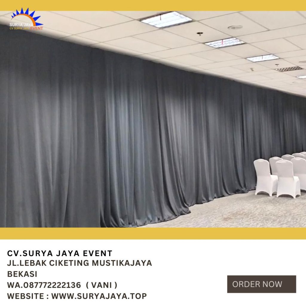 Sewa Arm Chairs,Sewa Tirai Hitam Jakarta