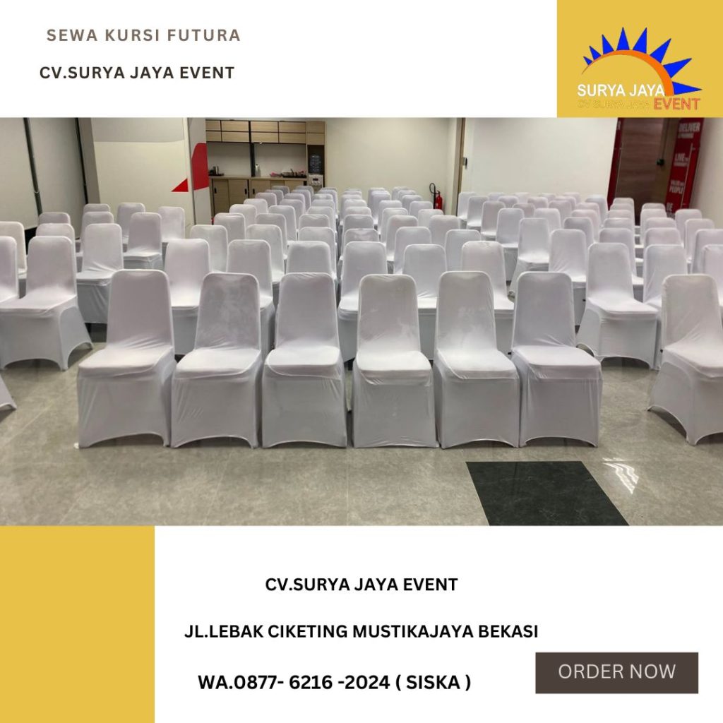 Sewa Kursi Futura, Meja Bar Putih Jakpus