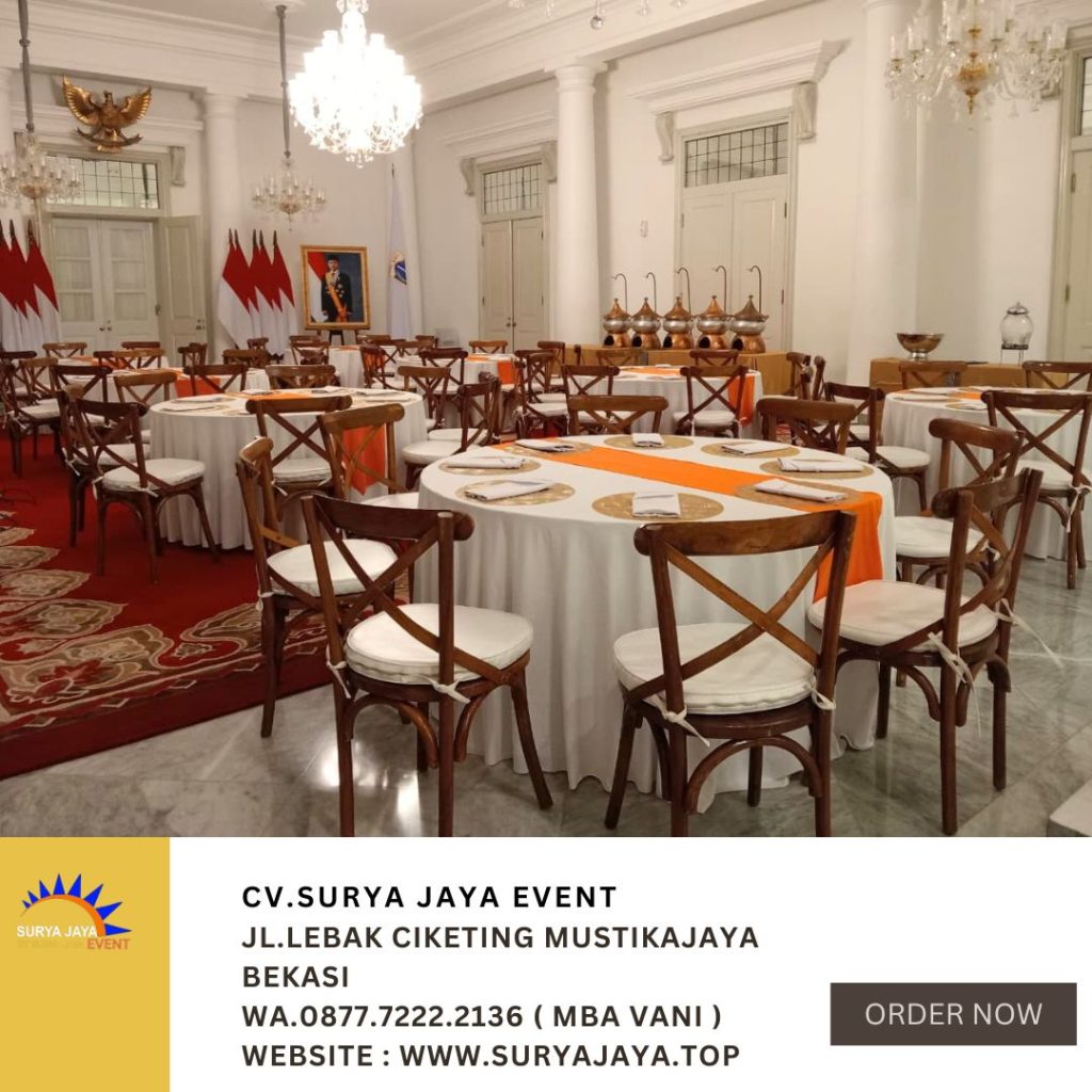 Sewa Kursi Silang VIP,Round Table Jakarta