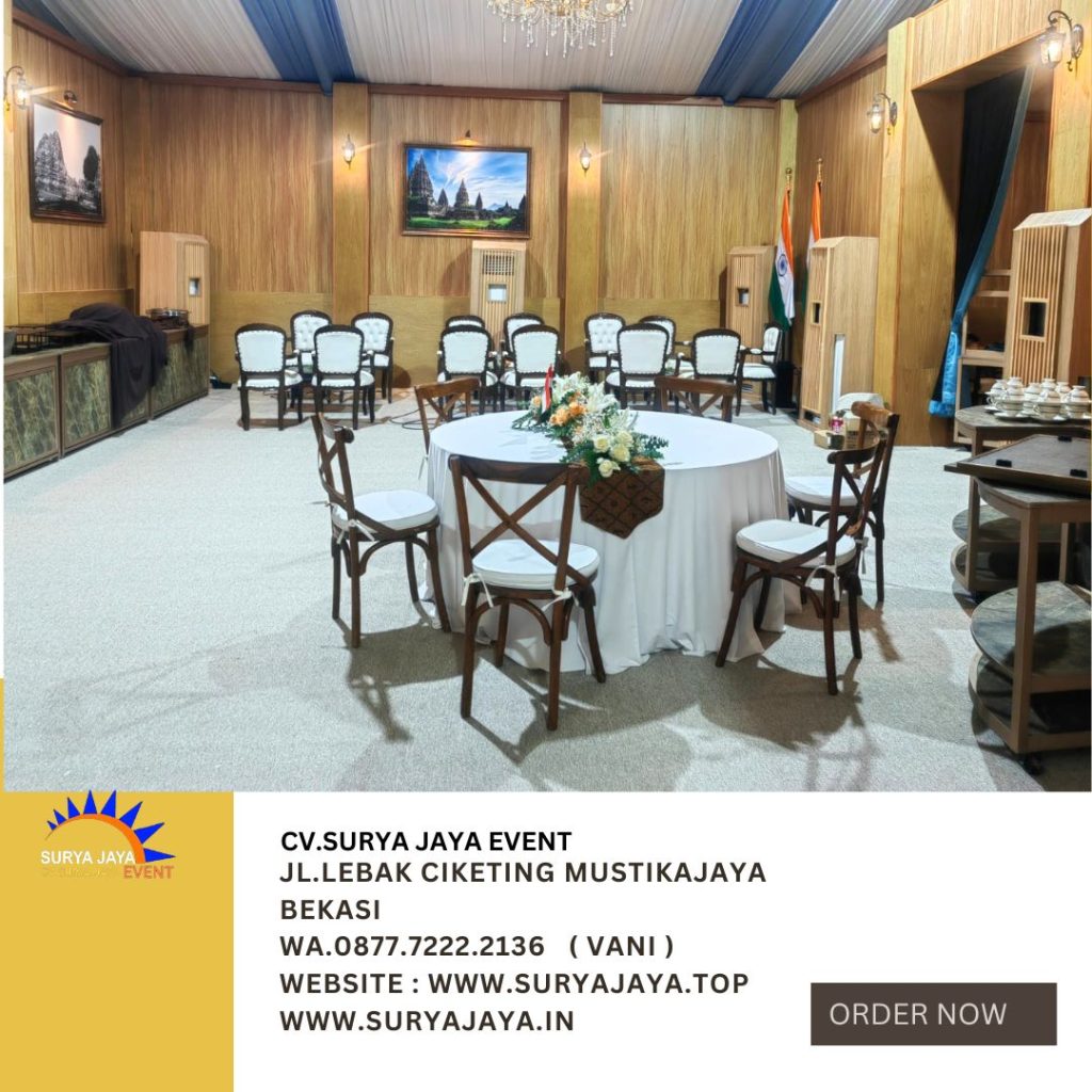 Sewa Kursi Silang VIP,Round Table Jakarta