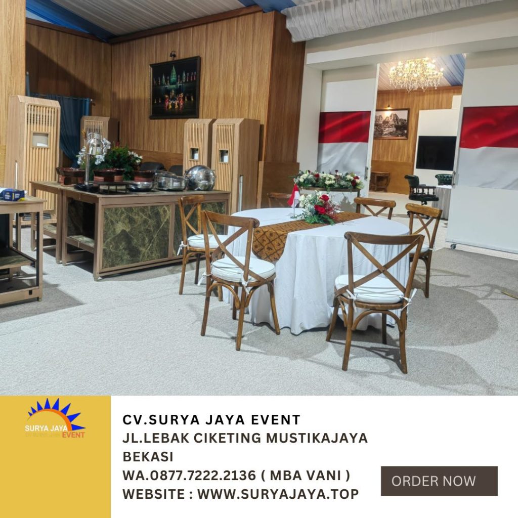 Sewa Kursi Silang VIP,Round Table Jakarta