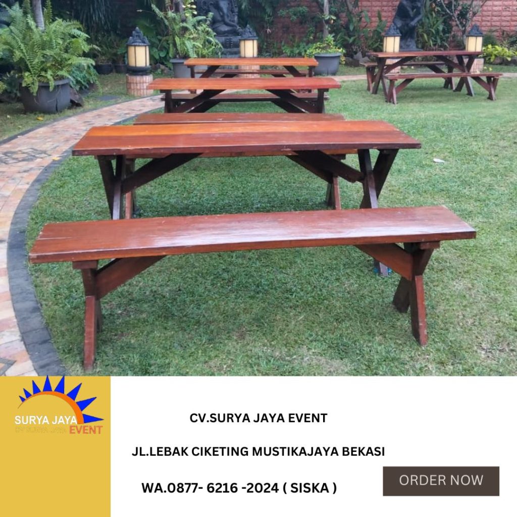 Sewa Meja taman Extra Cilandak Jaksel