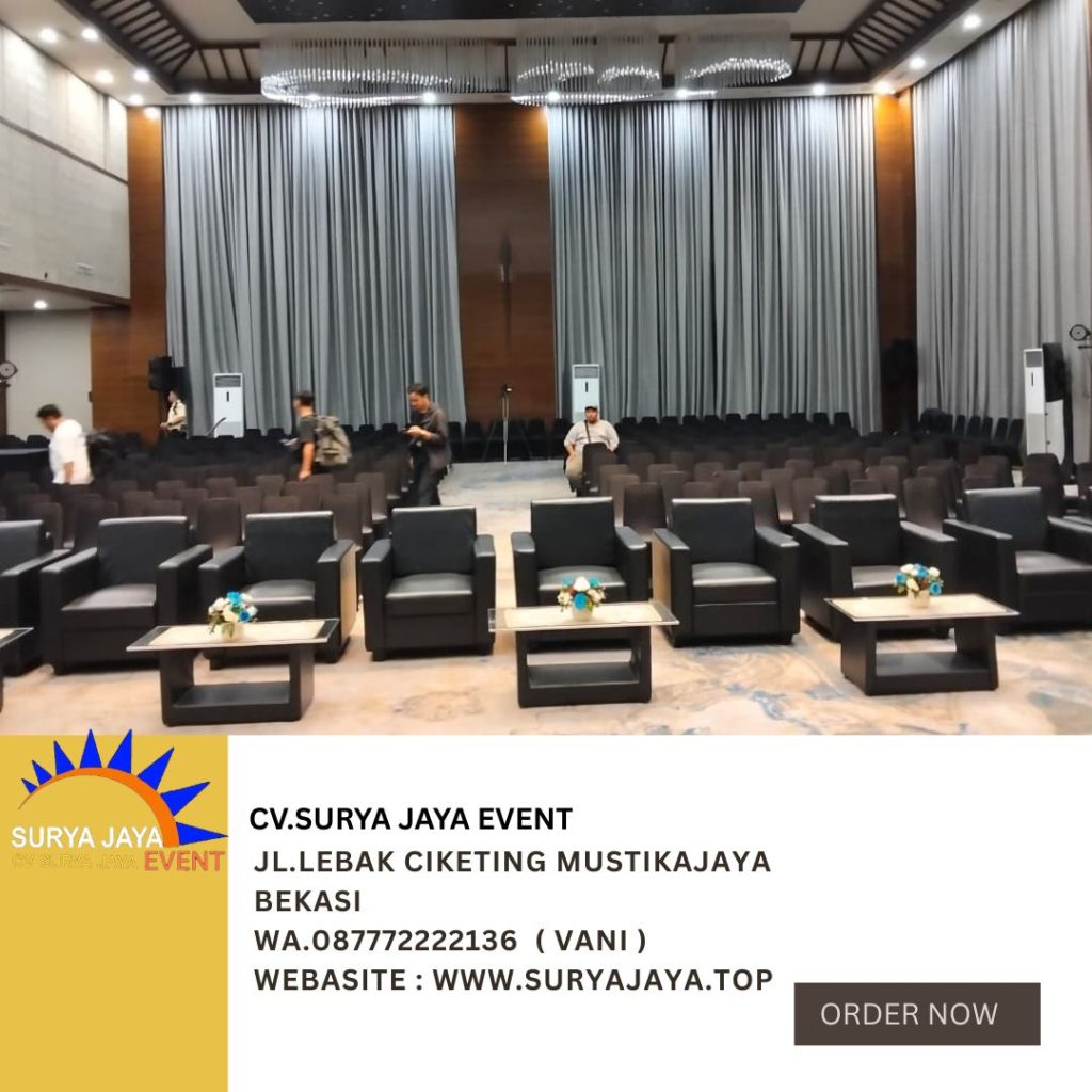 Sewa Sofa kotak Minimalis Warna Hitam Bogor