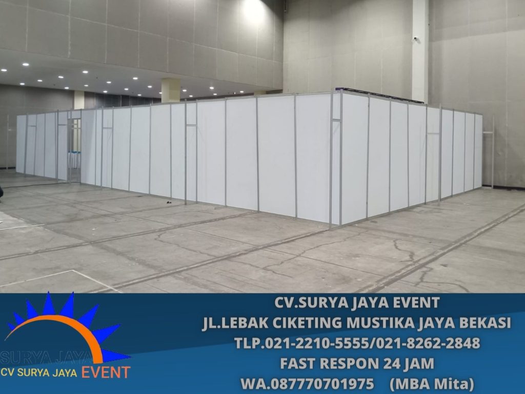 Sewa Partisi putih,sofa Single Hotel green frest bogor