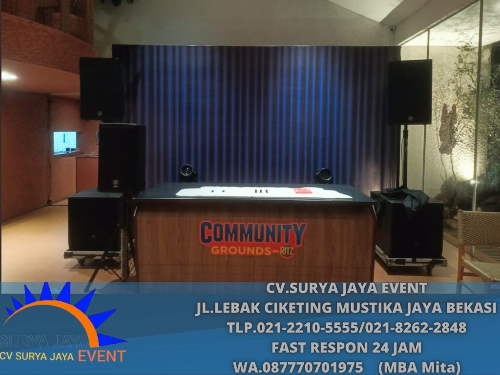Sewa Backdrop 3x5m Event Menteng Tennis Club