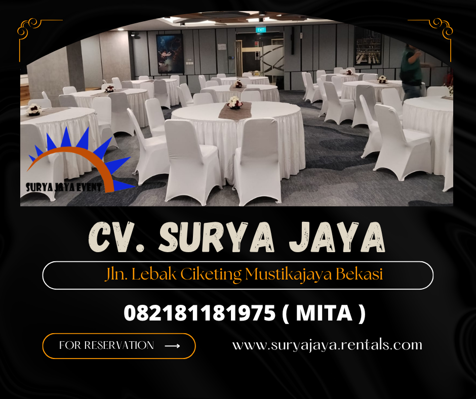 Sewa Kursi Susun,Round Table Event Best Western Hotel Karawang