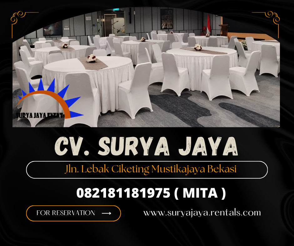 Sewa Kursi Susun,Round Table Event Best Western Hotel Karawang