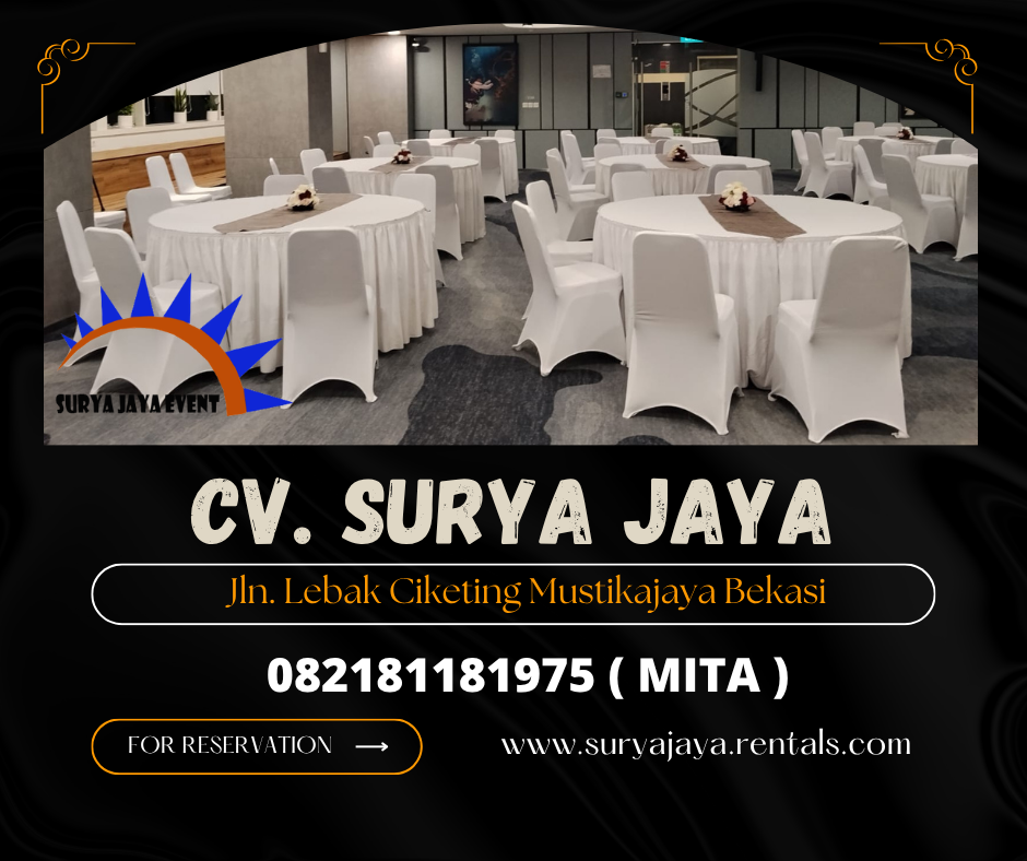 Sewa Kursi Susun,Round Table Event Best Western Hotel Karawang