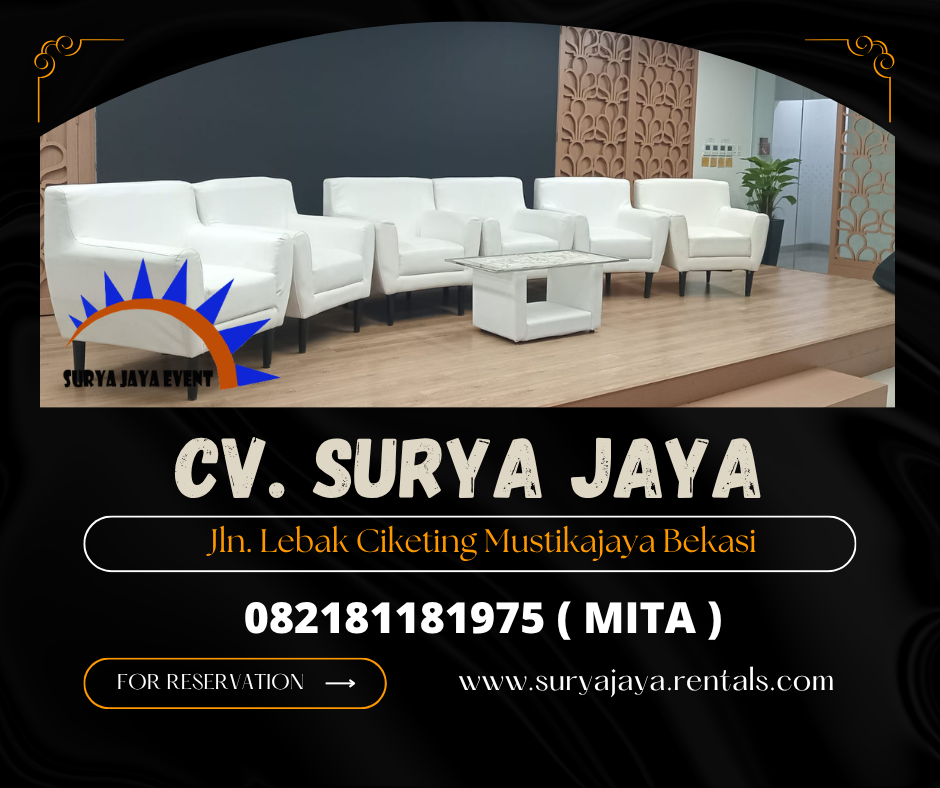 Rental Sofa Scandinavian Mewah Di Jakarta