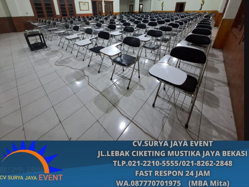 Sewa Kursi Kuliah Rangka Stainless Jakarta