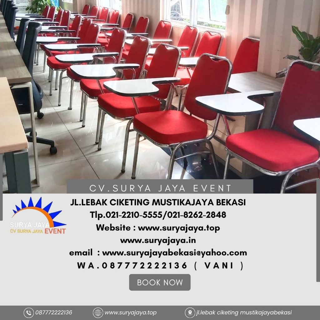 Sewa Kursi Test Futura Event PT. KAI Jakarta 0877-7222-2136