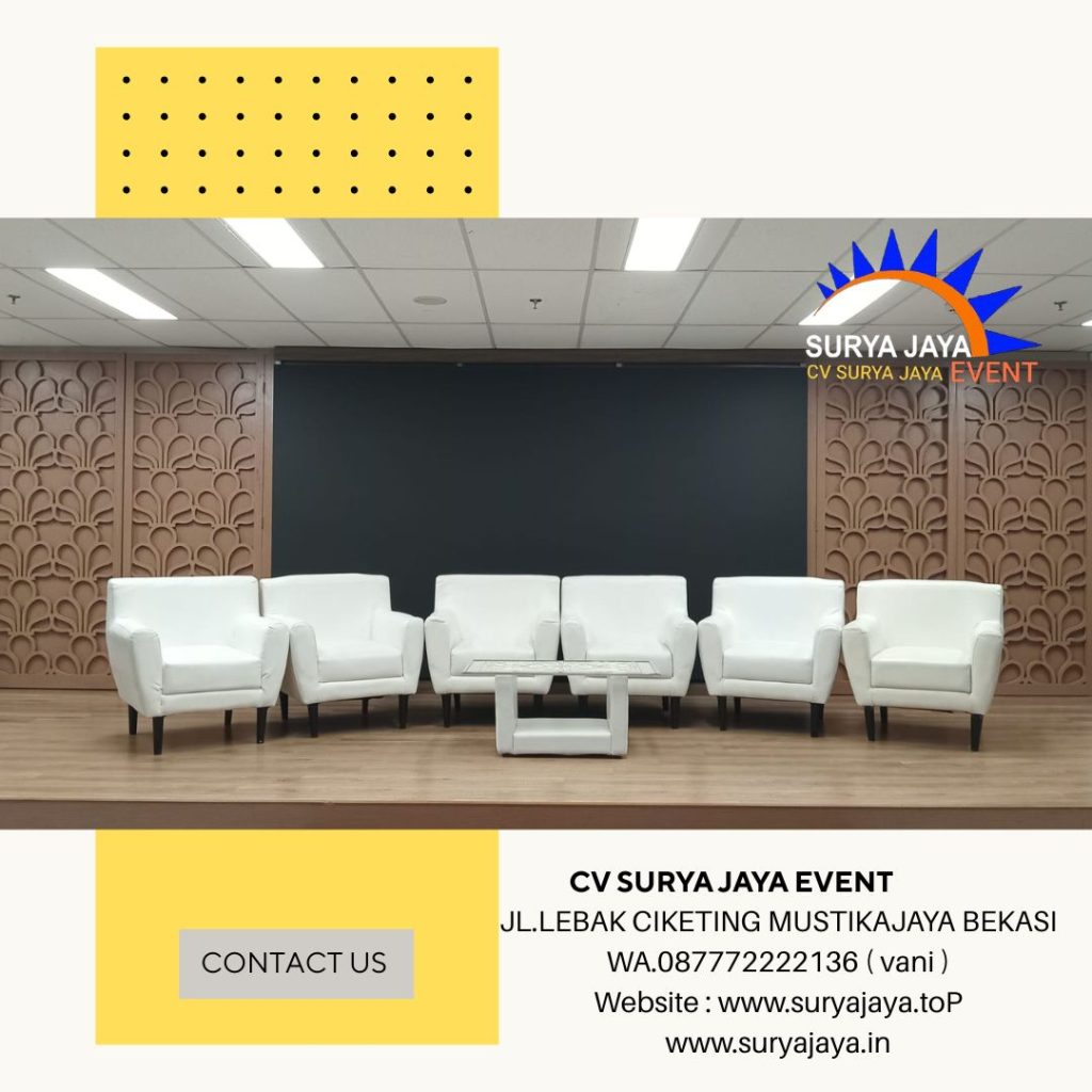 Sewa Sofa Putih Type Scandinavia Jakarta