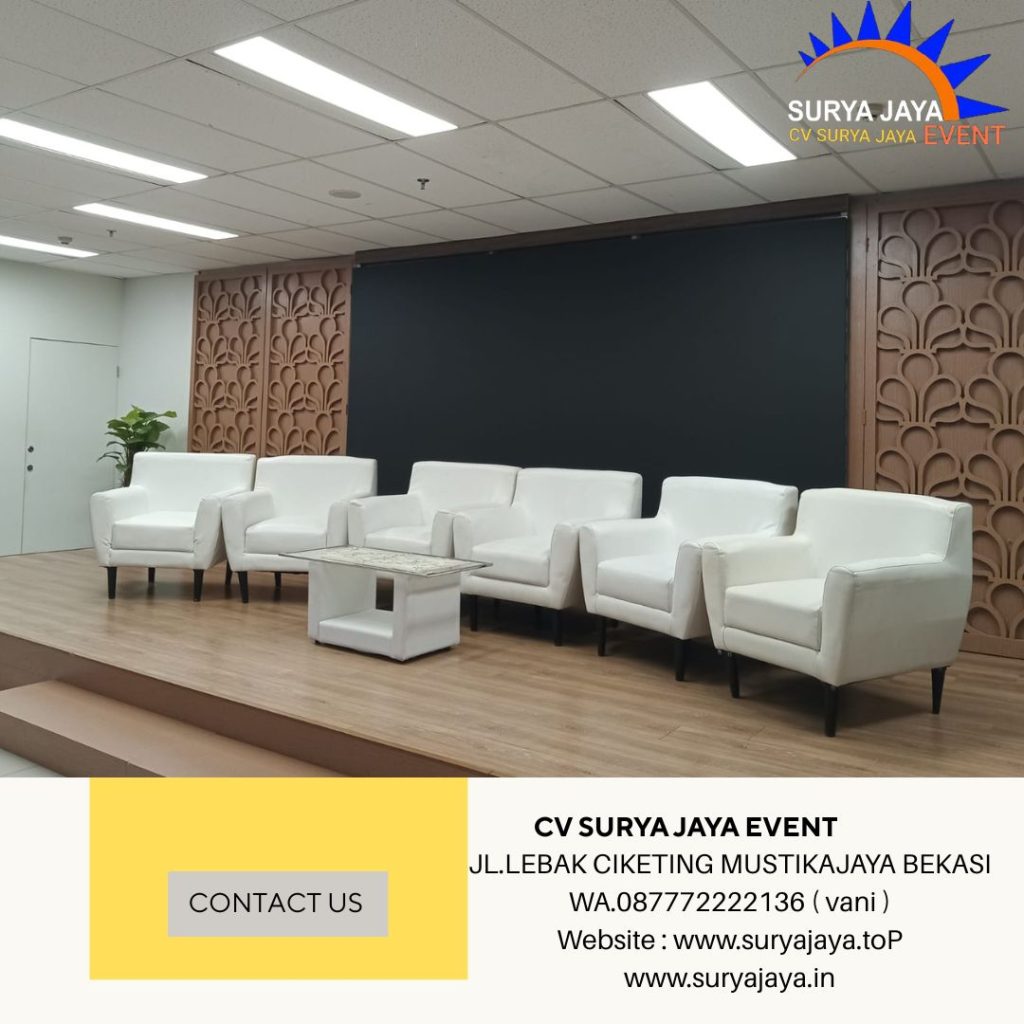 Sewa Sofa Putih Type Scandinavia Jakarta