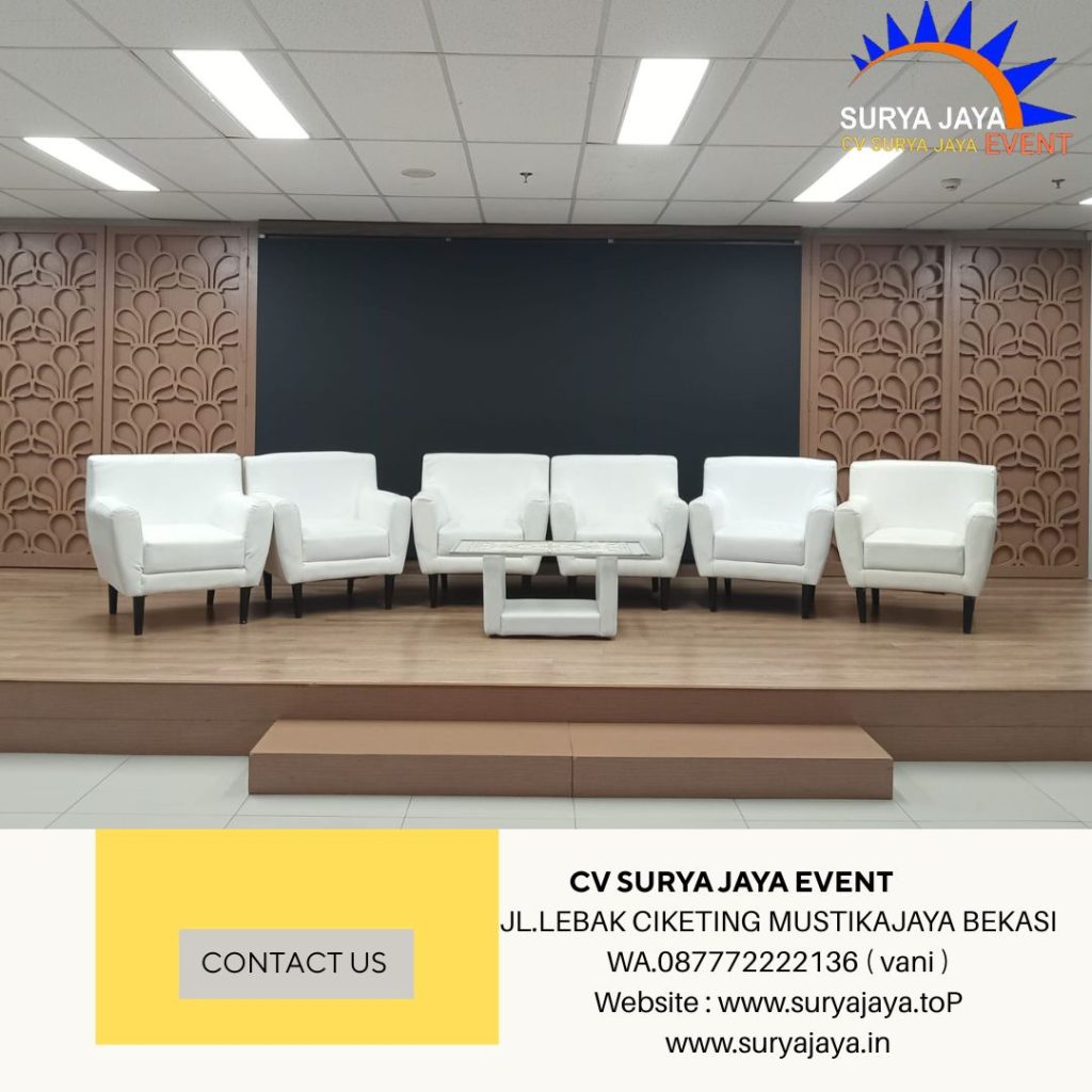 Sewa Sofa Putih Type Scandinavia Jakarta