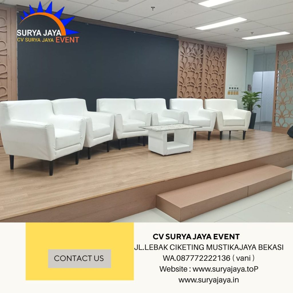 Sewa Sofa Putih Type Scandinavia Jakarta