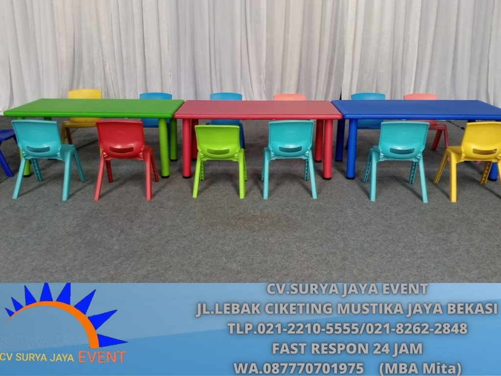 Sewa Meja Anak,Kursi Anak Tanah Kusir Jakarta