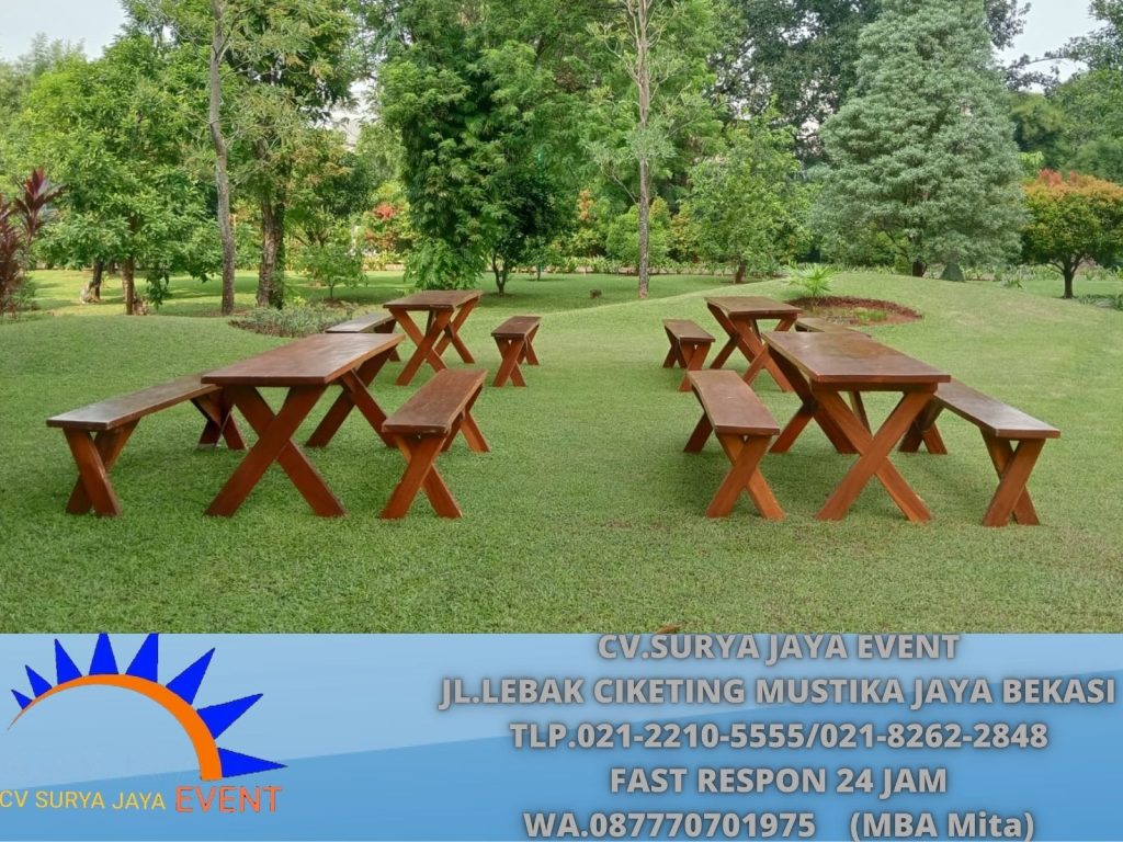 Rental Kursi Meja Taman Event PANTAI CIANTIR Banten