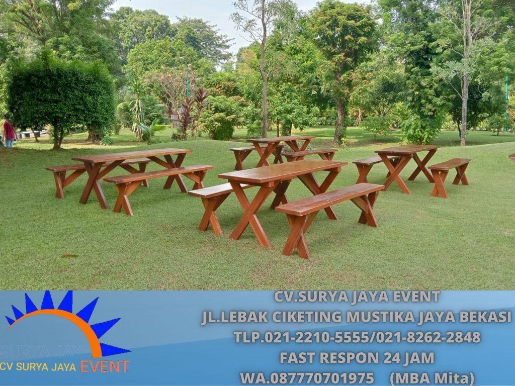 Rental Kursi Meja Taman Event PANTAI CIANTIR Banten