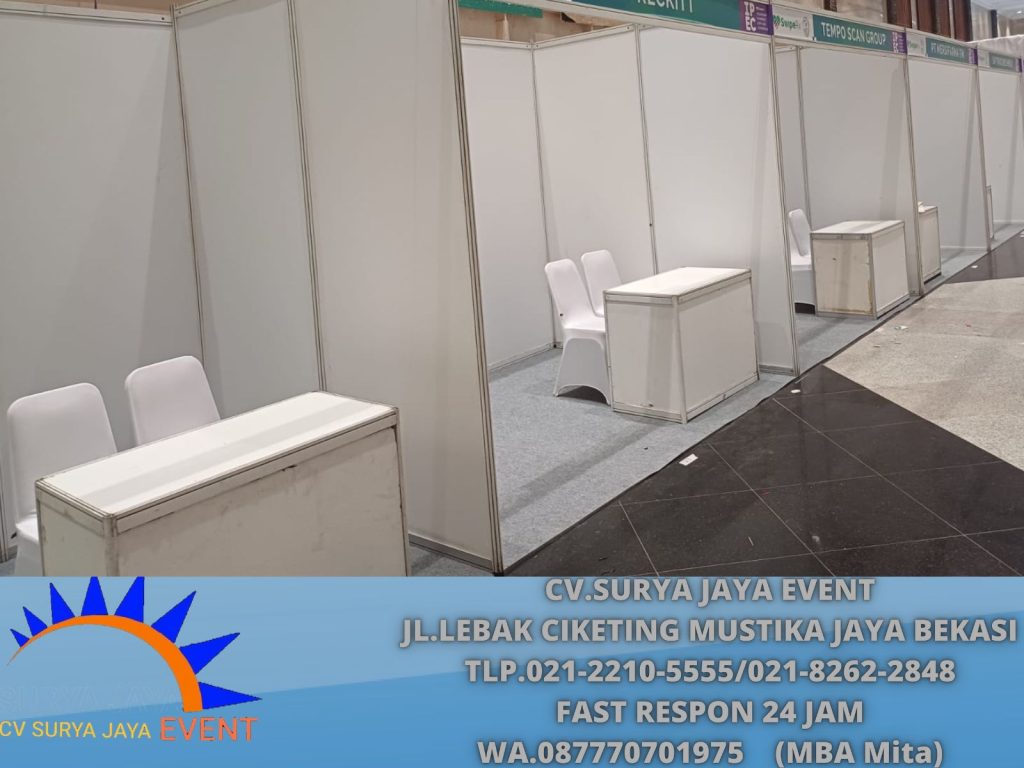Rental Ruang Partisi Putih,Meja Partisi Depok