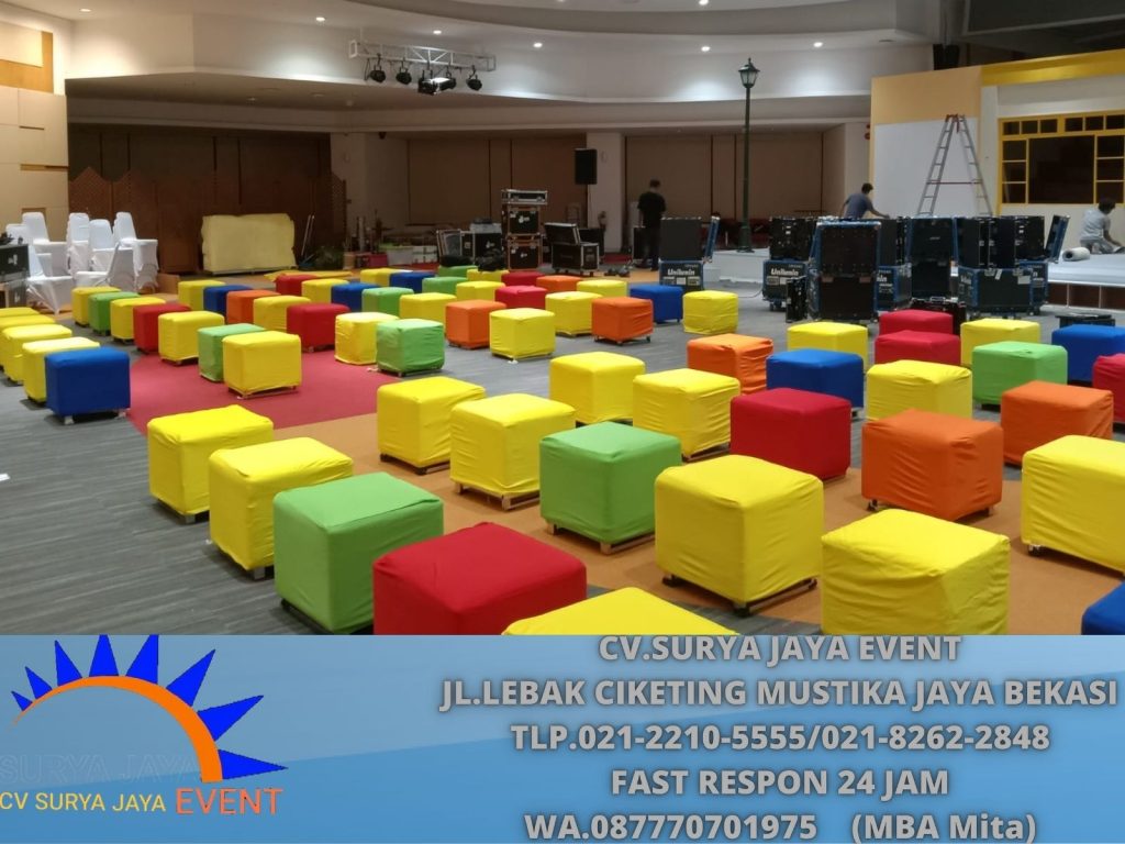 Rental Puff Aneka Warna Bsd