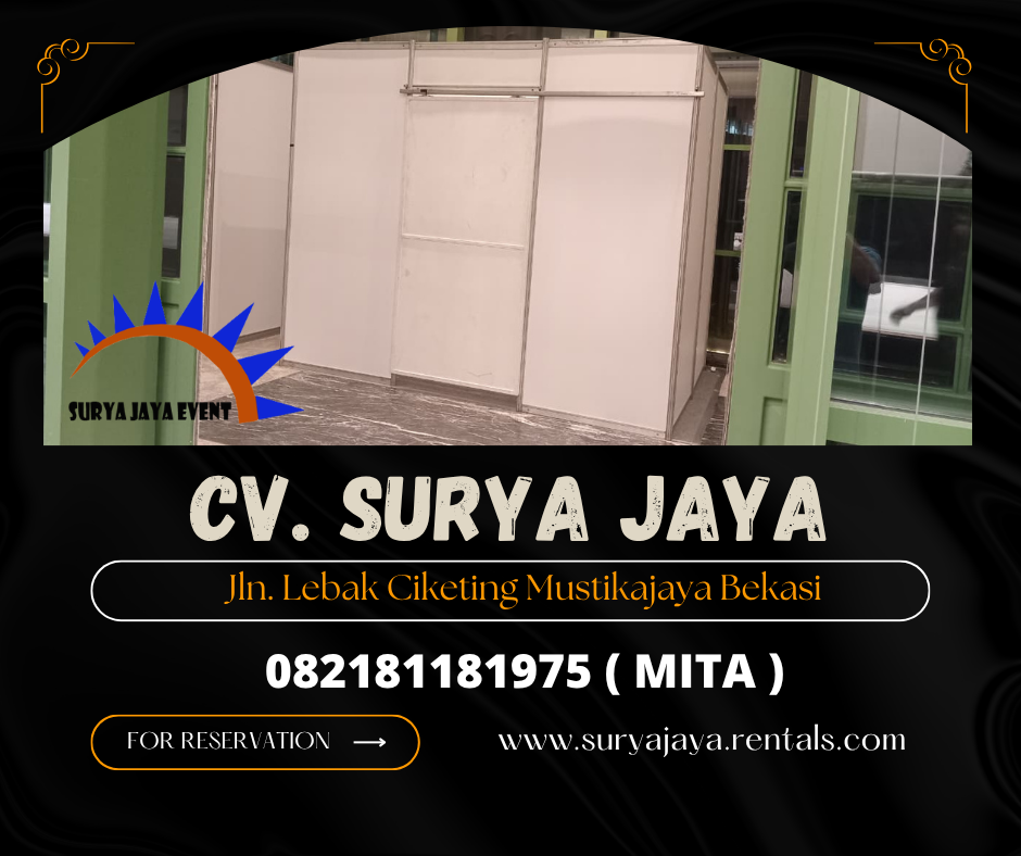 Sewa Ruang Partisi Putih Jakarta (082181181975)