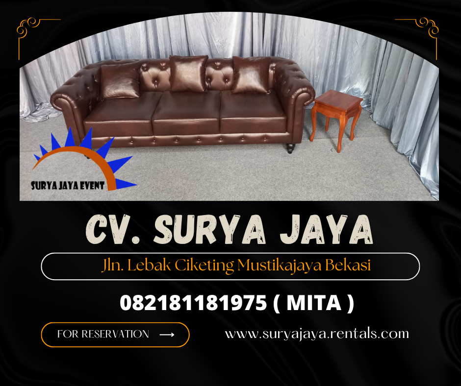 Sewa Sofa tamu Dan Rak Buku Jakarta (082181181975)