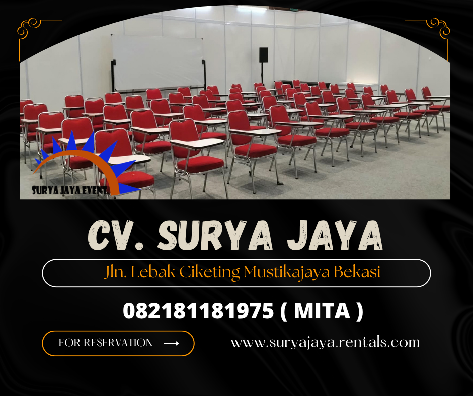 Sewa Kursi Test Merah Bogor (082181181975)