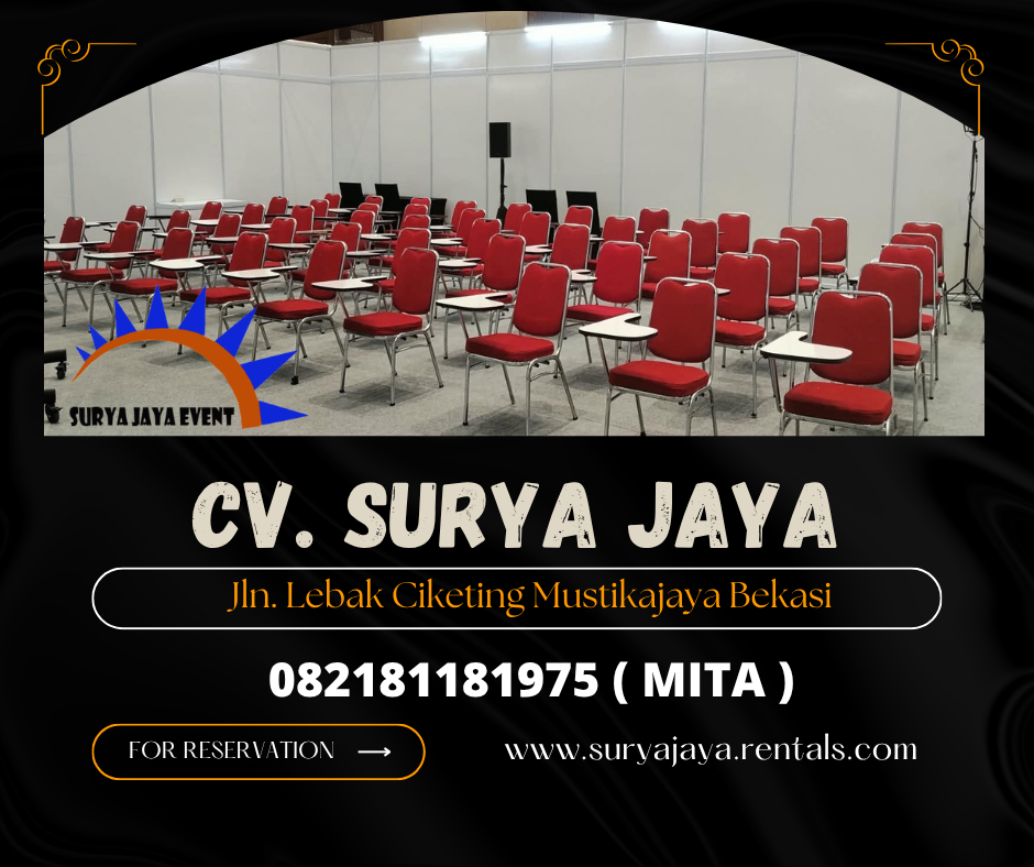 Sewa Kursi Test Merah Bogor (082181181975)