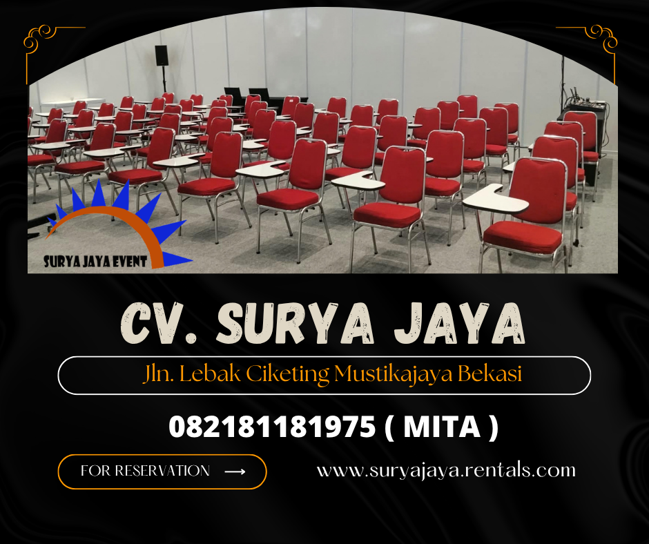 Sewa Kursi Test Merah Bogor (082181181975)