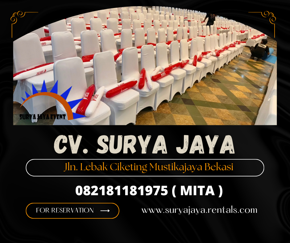 Sewa Kursi Futura Cover Putih Jaksel (082181181975)