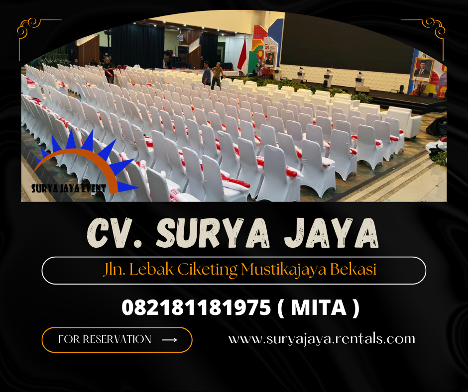 Sewa Kursi Futura Cover Putih Jaksel (082181181975)