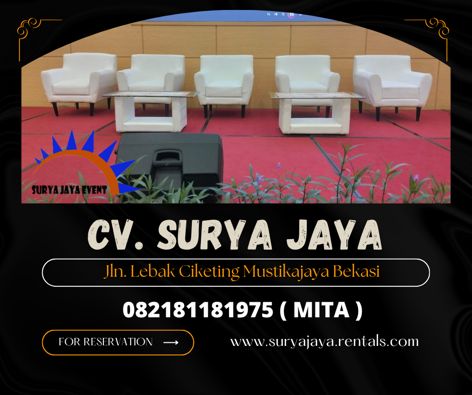 Sewa Sofa Putih Cibubur (082181181975)