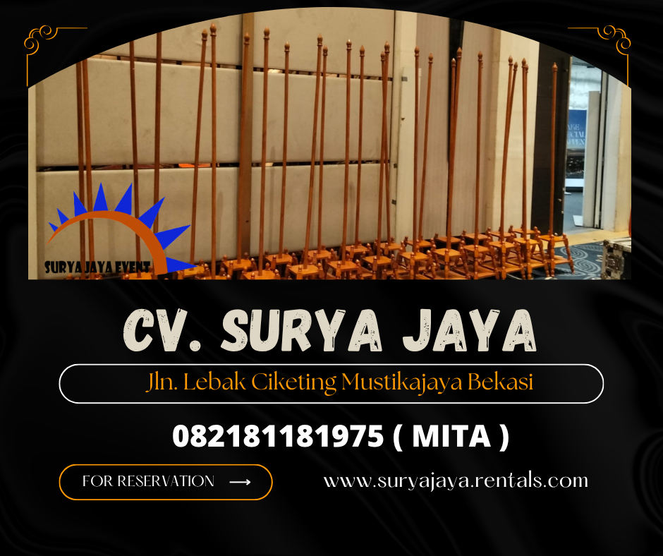 Sewa Tiang VIP Stainless Bendera Pataka Jakarta (082181181975)
