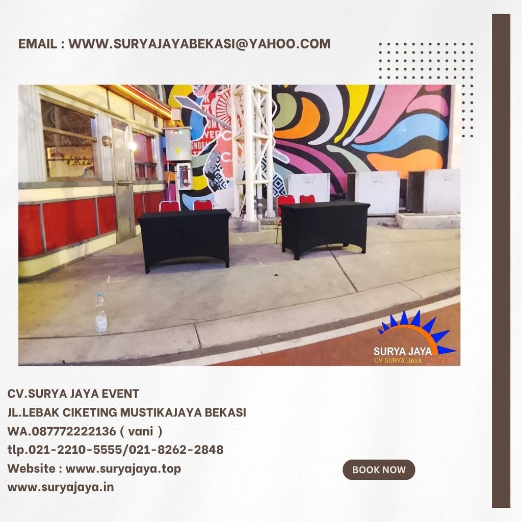 Sewa Kursi Event Stainless,Meja HPL Alam Sutra (087772222136)