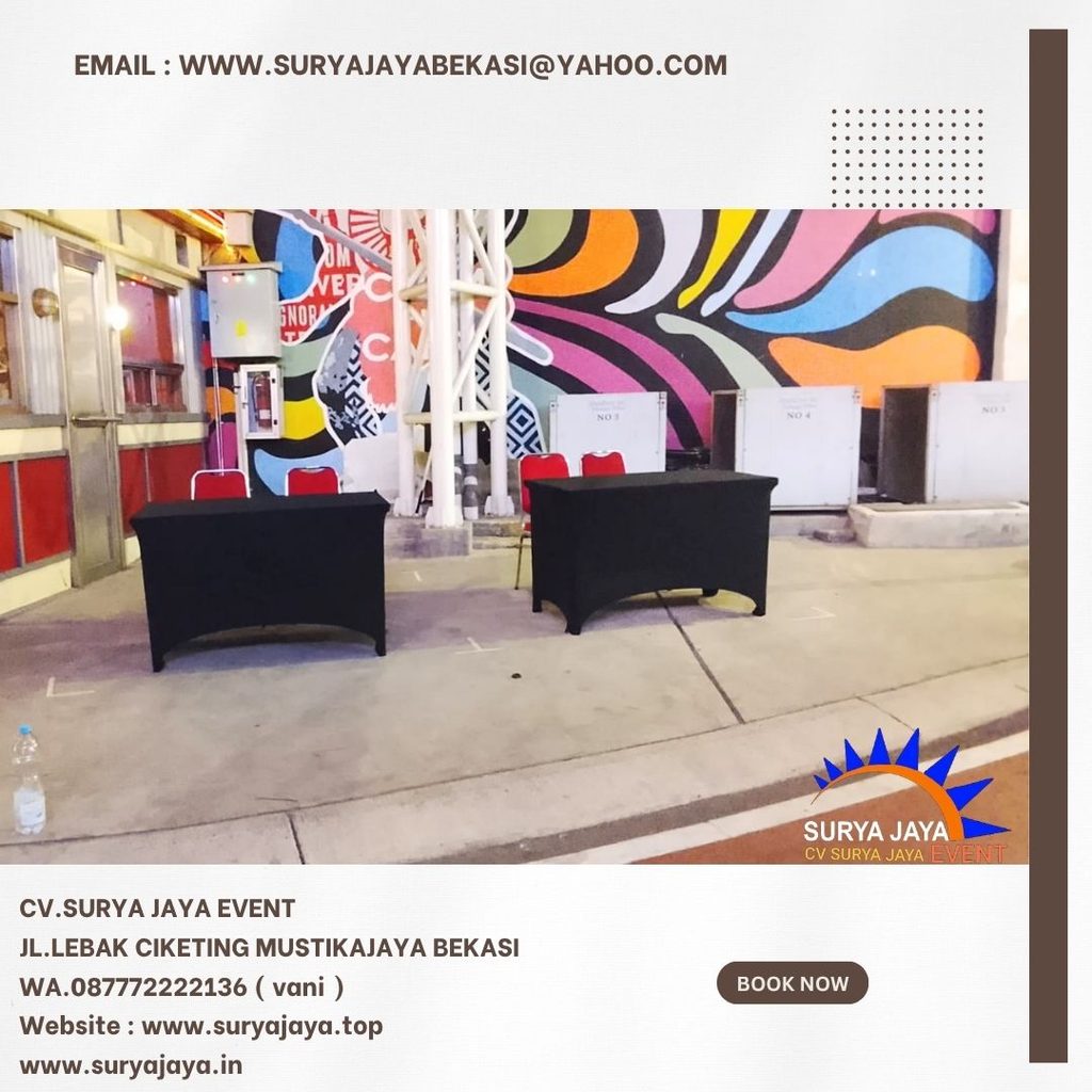 Sewa Kursi Event Stainless,Meja HPL Alam Sutra (087772222136)