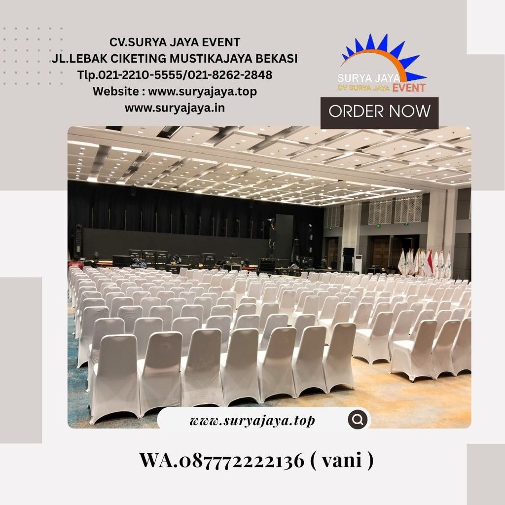 Sewa Kursi Futura Cover Dan Non cover jakarta (087772222136)