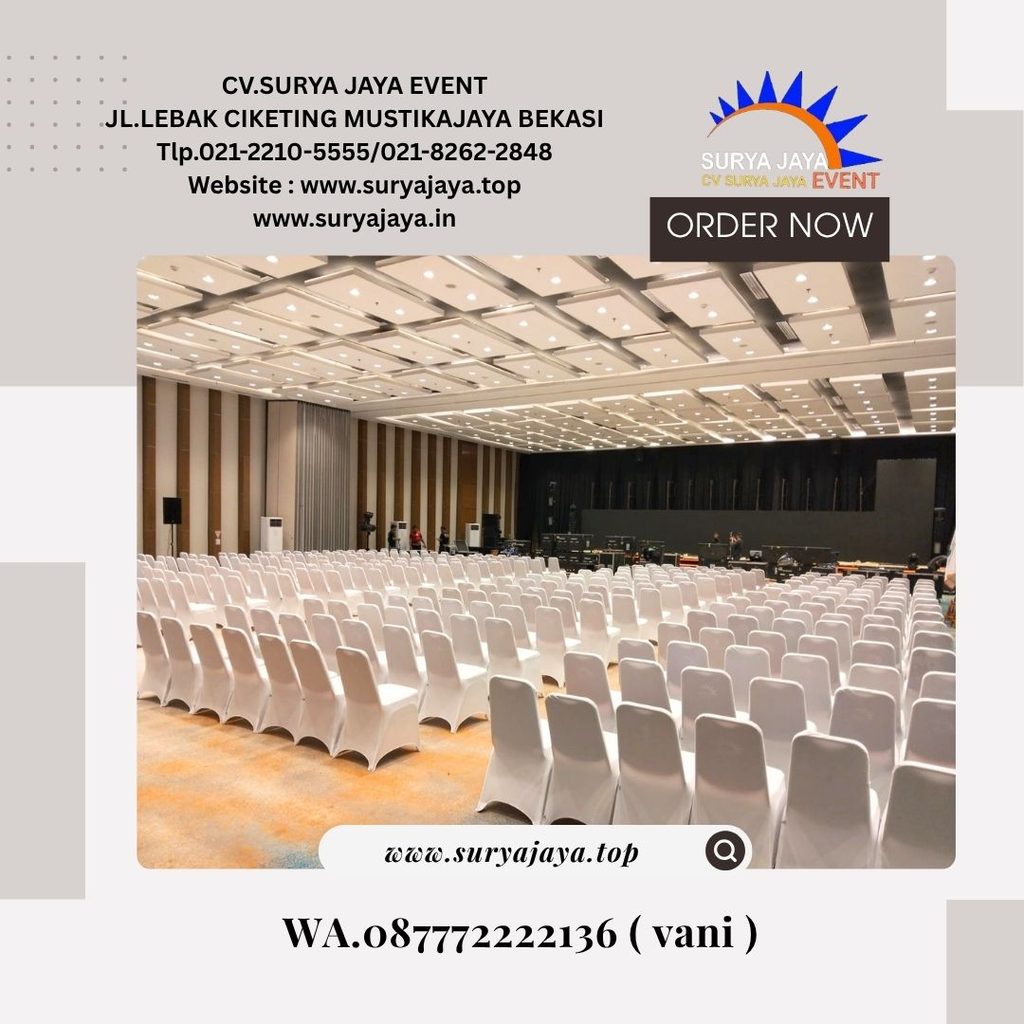Sewa Kursi Futura Cover Dan Non cover jakarta (087772222136)